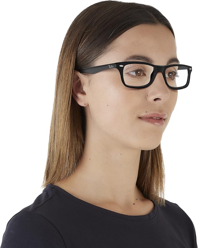 Ray-Ban unisex-adult Rx5228 Square Prescription Eyeglass Frames