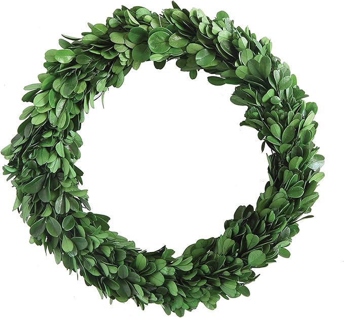 Creative Co-Op Preserved Genuine Boxwood Wreath