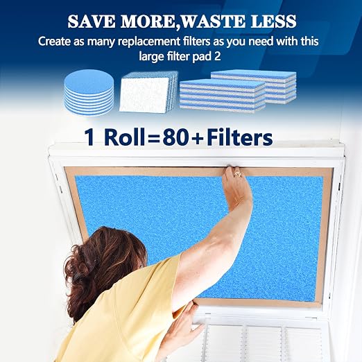 MERV 8 Air Vent Filters, Electrostatic Triple Vent Filter