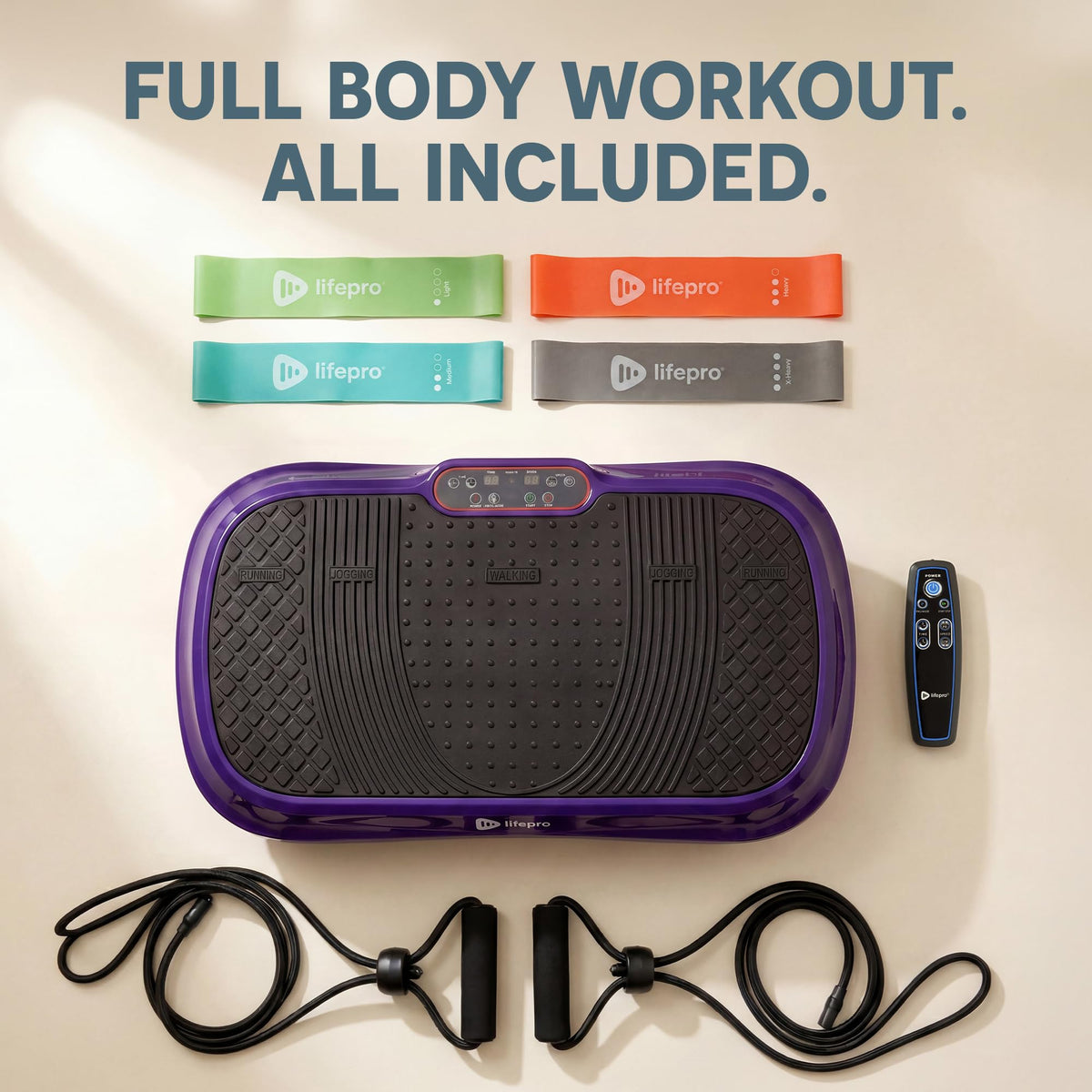 Lifepro Waver Vibration Plate Exercise Machine with 99 Speeds & 10 Presets