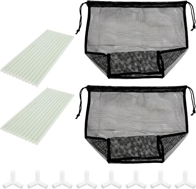 Pond Pump Filter Bag Solid Pump Mesh Box Adjustable Pond Filter Box Protective