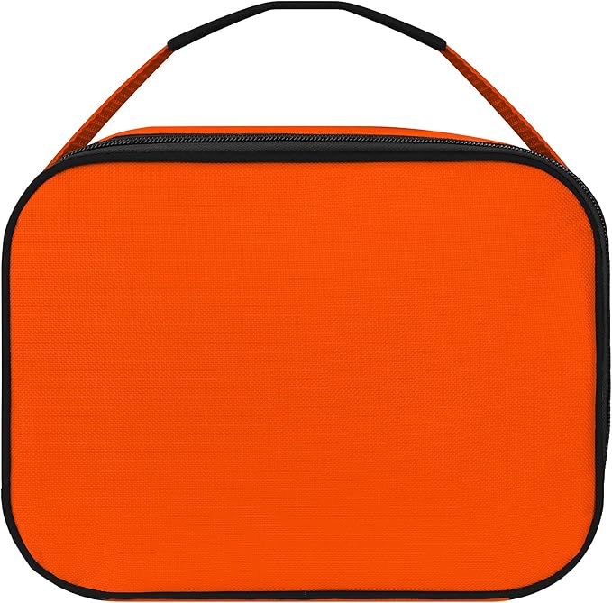 FOCO NFL Unisex-Adult Officially Licensed Wordmark Team Color Big Logo Football Zip Closure 7L Lunch Bag - Miami Dolphins