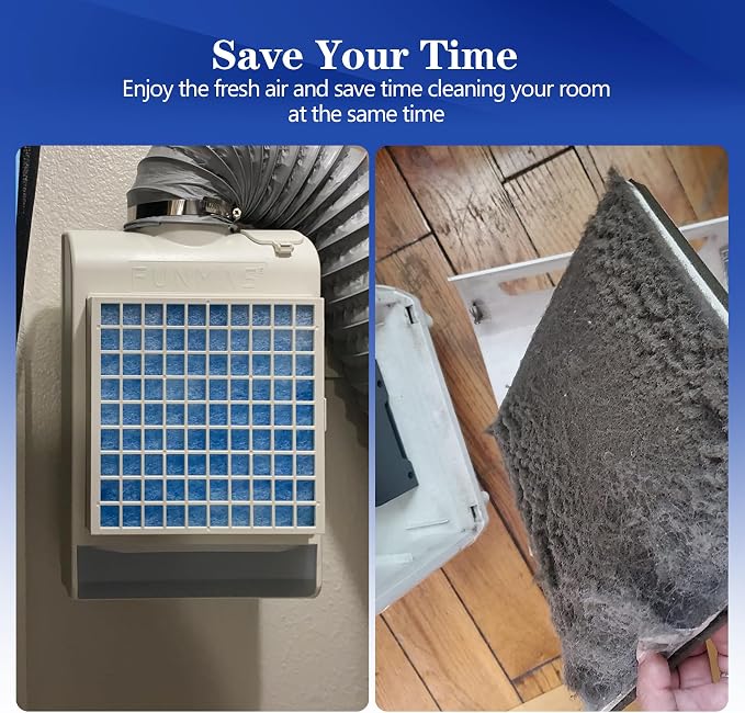 Air Vent Filters, MERV 8 Electrostatic Air Filter Roll, Rv Ac Vent,