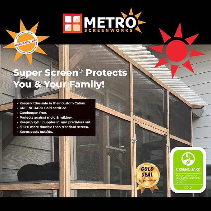 Pet & Weather Resistant Insect Screen