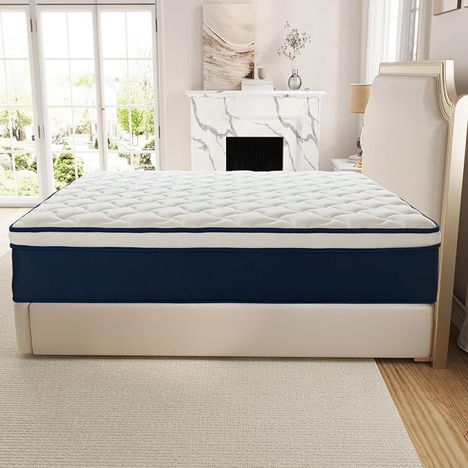 12 Inch Twin Gel Memory Foam Mattress - Medium Firm Mattress for Cool Sleep & Pressure Relief | Motion Isolation, 100-Night Trial, CertiPUR-US Certified (40" x 75")