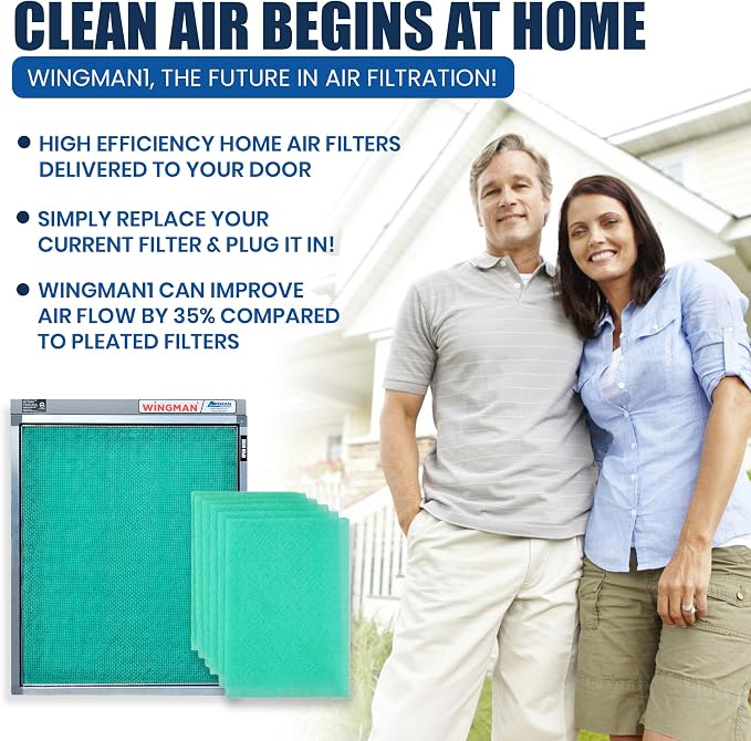 18x25x1 Polarized Media Electronic Air Filter