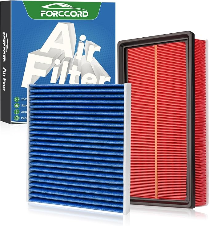 Cabin & Engine Air Filter Combo Fit