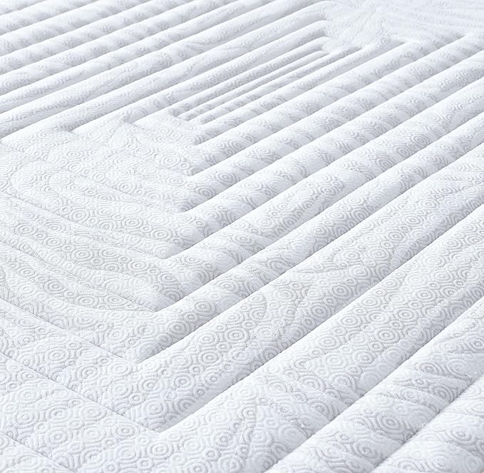 Ottomanson Full 11" Safari Firm Hybrid Mattress - Made in USA - Unyielding Support & Durability - Individually Pocketed Coils & CertiPUR-US Foam - Fiberglass-Free - Bed in a Box