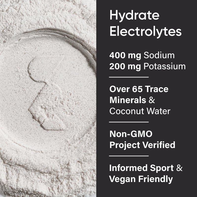 Sports Research® Hydrate Electrolytes Powder Packets - Sugar-Free & Naturally Flavored with Vitamins, Minerals, and Coconut Water - Supports Hydration - 16 Packets - Variety Pack