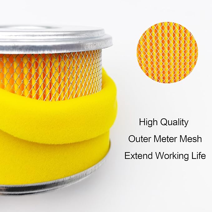 AFZE28 Air Filter for Honda GX 270 GX 240 8HP 9HP Engine Replaces 17210-ZE2-822
