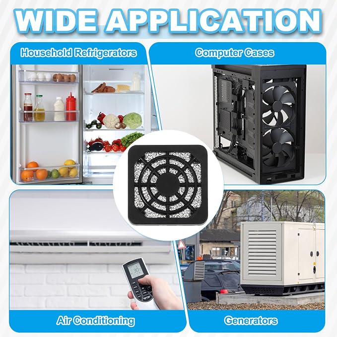 PATIKIL 60mm Fan Filter Grill