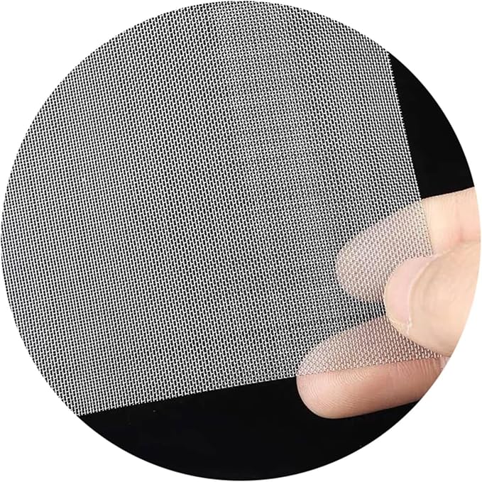 304 Stainless Steel Woven Mesh Panel, 50 Mesh 0.4mm Rustproof Metal Screen