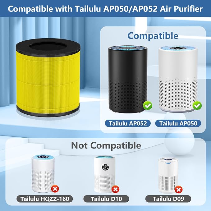 AP050 Replacement Filter, Compatible