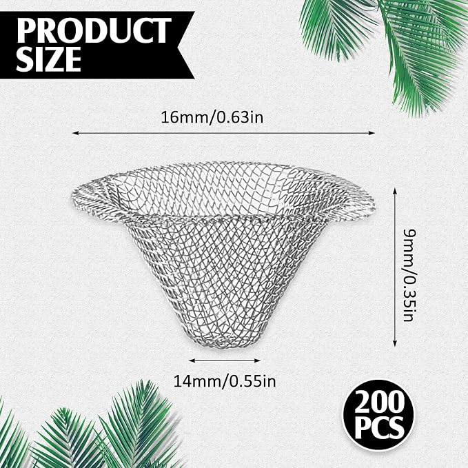 Funrous Stainless Steel Screens 3/4 Inch Conical Design Bowl Screen Filters