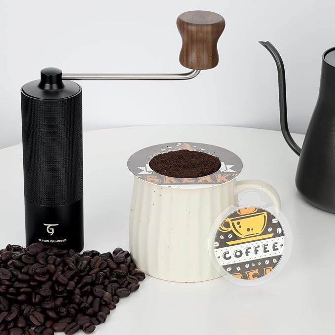 SUNYA Coffee Filters, with Wide Rim