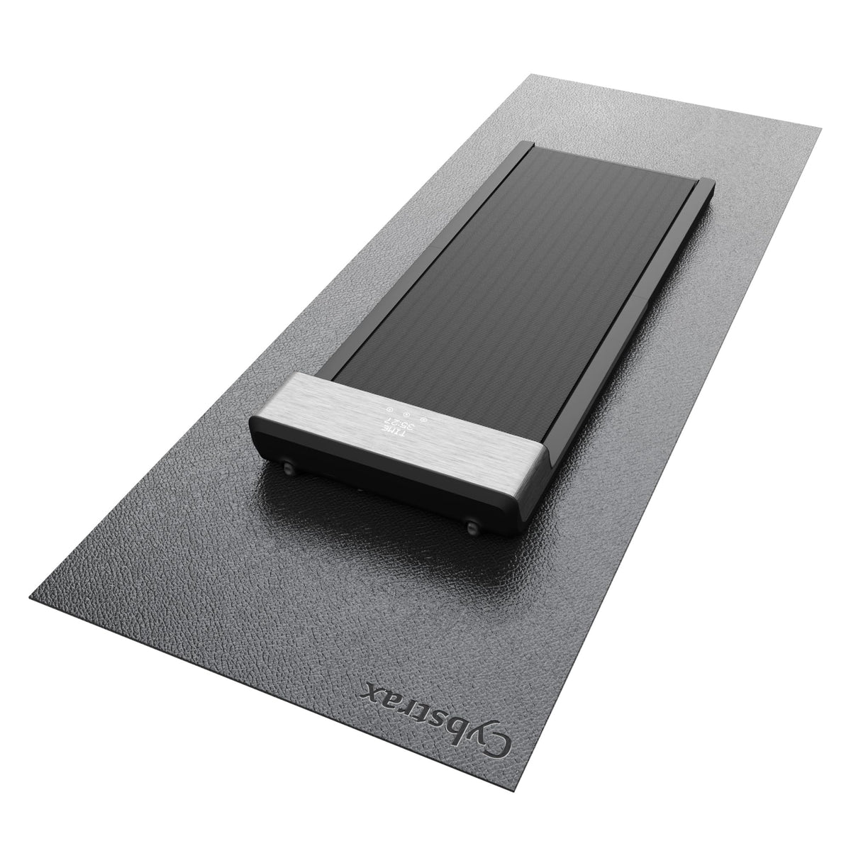 Cybstrax Treadmill Mat, Bike Trainer Mat for Stationary Spin Bike, 96" x 36" Non Slip Exercise Equipment Mat for Bike, Treadmill, Elliptical, Yoga - Workout Floor Protector for Carpet Or Hardwood