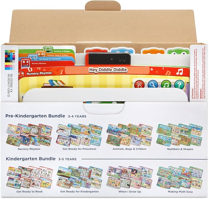 VTech Touch and Learn Activity Desk Deluxe 4-in-1 Pre-Kindergarten Expansion Pack Bundle for Age 2-4