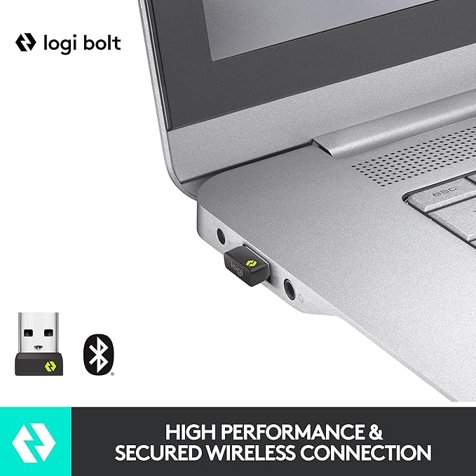 Logitech MX Keys Mini Wireless Illuminated Keyboard for Business, Compact, Logi Bolt Technology, Backlit, Rechargeable, Globally Certified, Windows/Mac/Chrome/Linux - Graphite