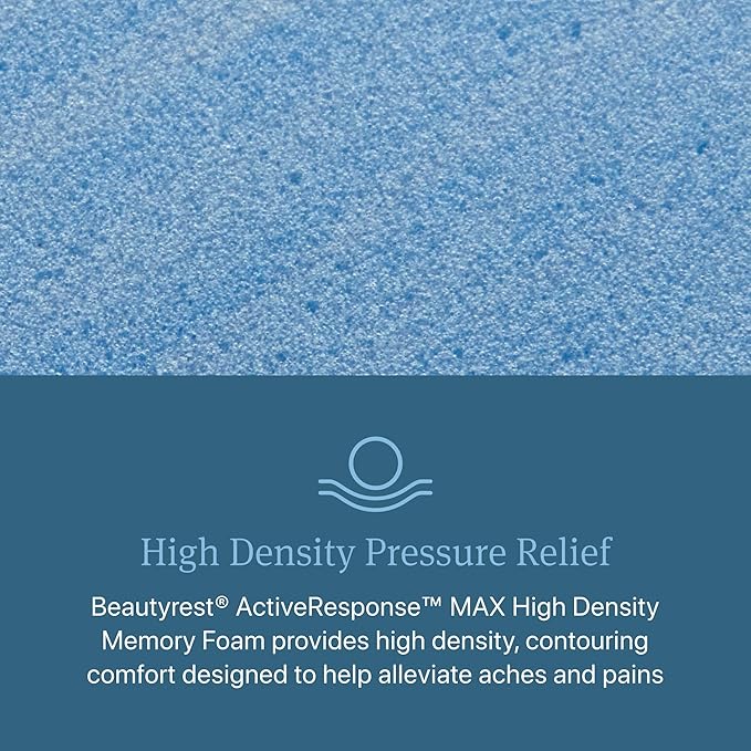 Beautyrest Days End Medium Firm 12" Hybrid Mattress - Twin - Cooling Tech, Supportive Durable Pocketed Coils, Pressure Relief, Motion Separation; 100 Night Sleep Trial and 10 Year Warranty