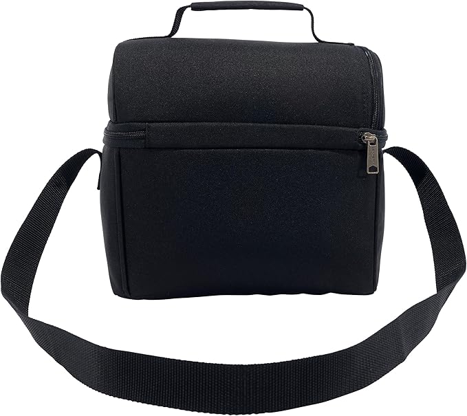Carhartt Camping Cooler, Worksite Lunchbox, Soft Shell Lunch Bag for Construction Sites, Work and Everyday Use, Black