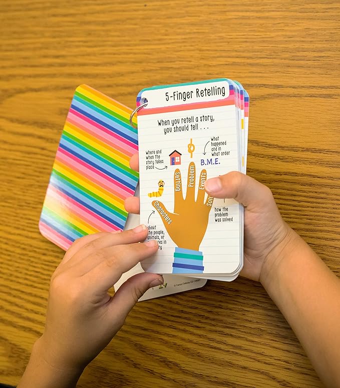 Carson Dellosa 29-Piece Reading Comprehension 1st Grade Teaching Supplies, Spectrum Reading and Phonics 1st Grade Workbooks, Writing Tool Kit, and Reference Flash Cards