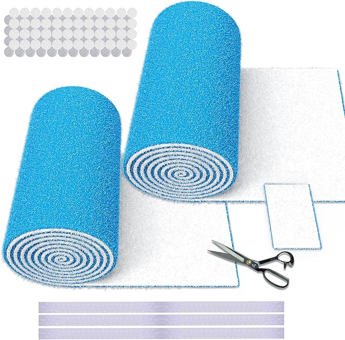 2 Rolls Air Vent Filters, MERV 8 Triple Vent Filter Kit