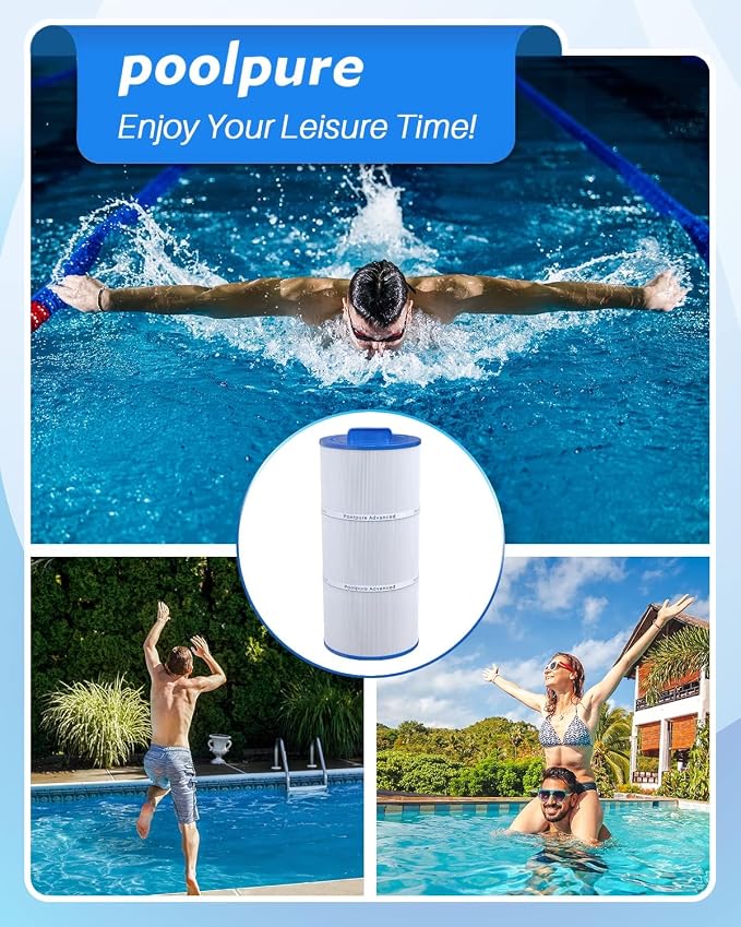 POOLPURE C-7375 Spa Filter Replaces PCD75N, Unicel C-7375, Filbur FC-3964