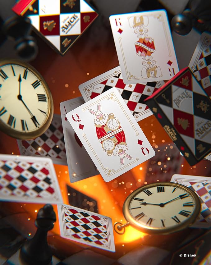 Disney Alice in Wonderland Inspired Playing Cards, 1 Deck