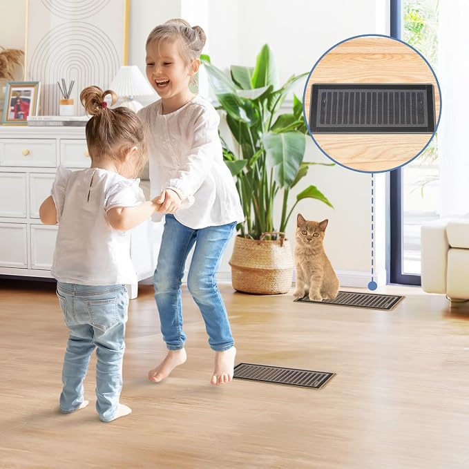 6 Pack Strong Magnetic Floor Vent Cover