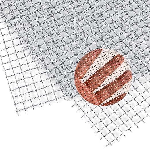 Wire Mesh Stainless Steel Woven Wire Mesh Screen 6 Mesh 300X 210mm Air Vent
