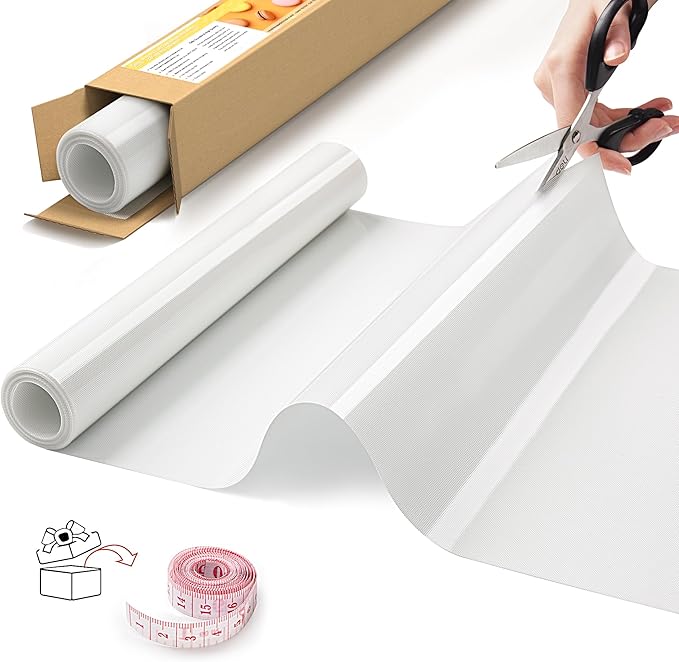 MMmat Silicone Baking Mat Roll, Non-Stick Heat Resistant Food Grade Baking Mats, Non-Slip Reusable Air Fryer Linner, Freeze Dryer Mat, Counter Mat, Oven Liner, Refrigerator Liners - 16IN x 10FT