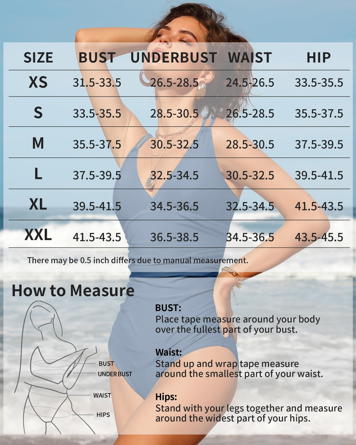 Charmo Tummy Control One Piece Swimsuits for Women Ruched Bathing Suits Criss Cross Strappy Monokini Black Large
