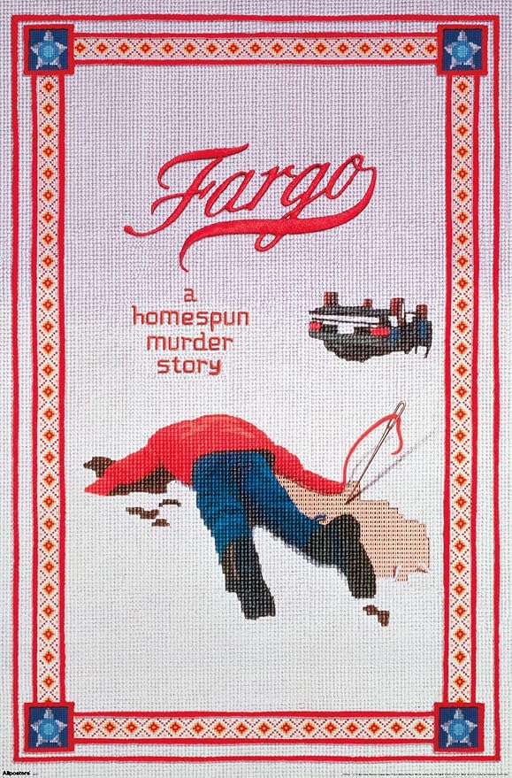 Fargo (1996) - One Sheet Wall Poster, 22.4L" x 14.7W", Premium Unframed Version