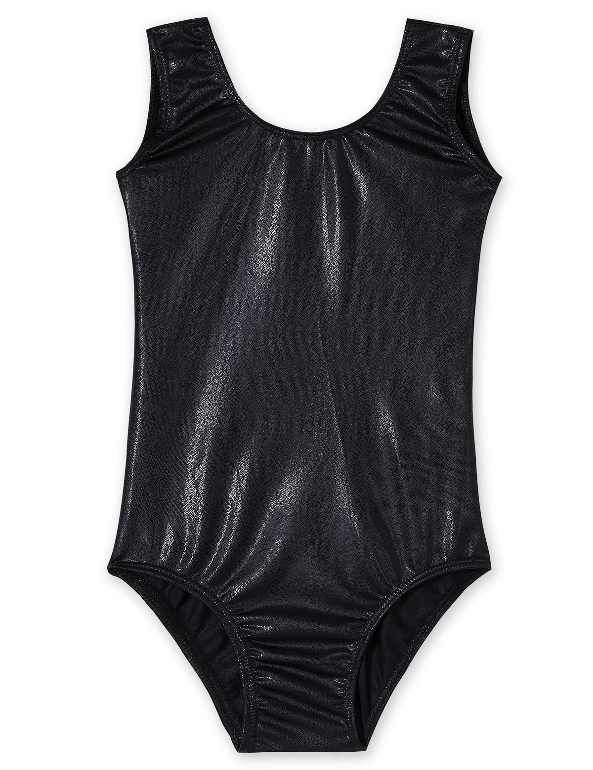 Domusgo Gymnastics Leotards for Girls 2t 3t Black Sparkly One Piece Tumbling Outfits