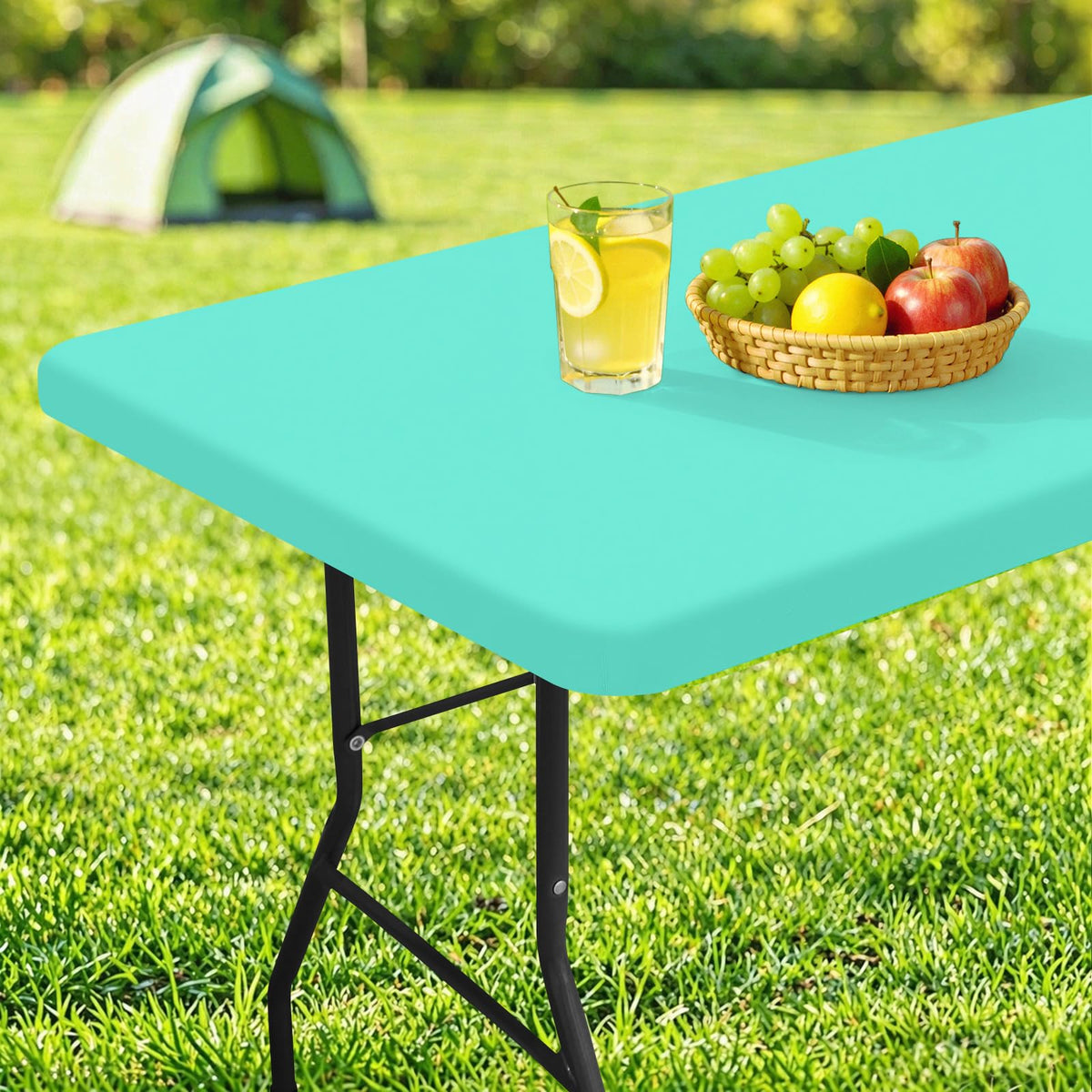 homing Rectangle Table Cloth Cover 8 Foot Elastic Fitted Tablecloth