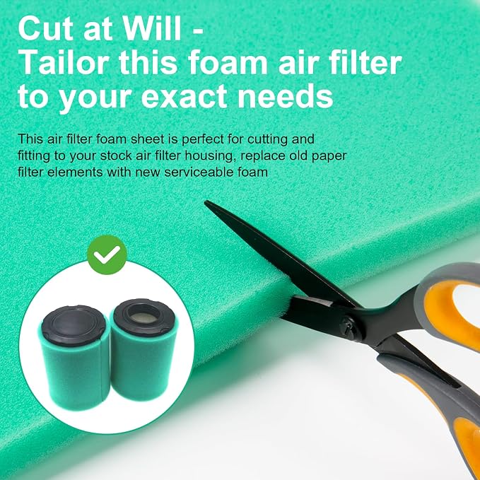 Foam Air Filter Material Replacement