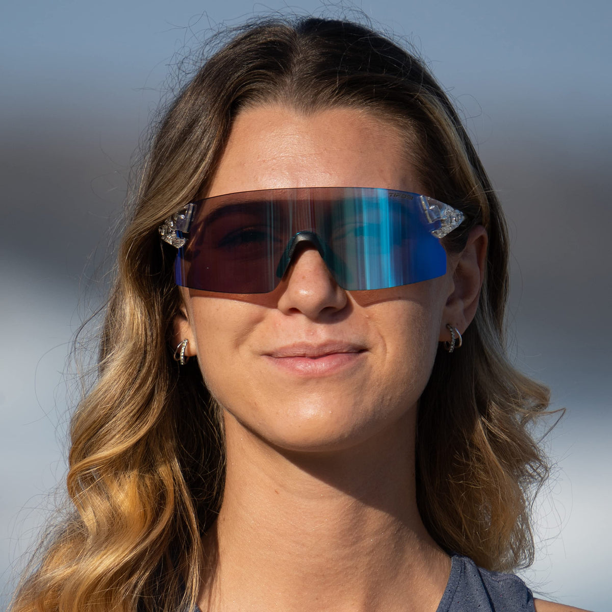 Tifosi Rail XC Shield Sunglasses (Crystal Clear)