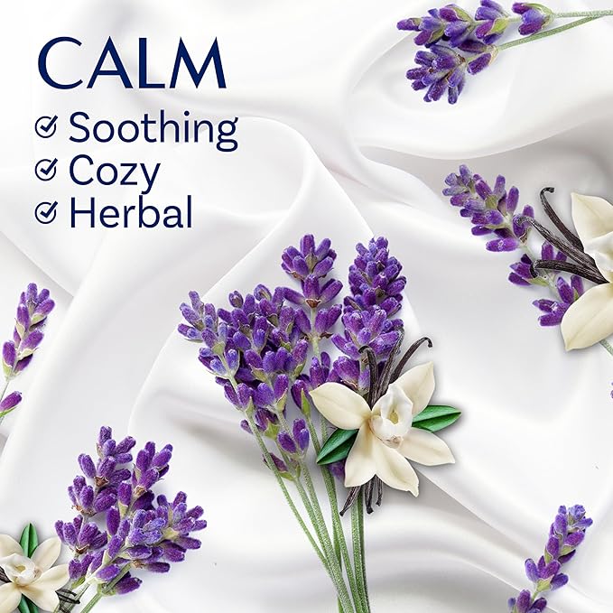 Downy Calm In Wash Laundry Scent Booster Beads,Soothing Lavender And Vanilla Bean Scent,24.0 OZ,Laundry-Scent Beads,Long Lasting Freshness,(Pack of 2)