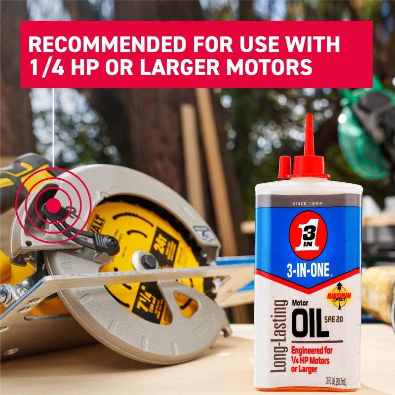 3-IN-ONE-10045 Motor Oil, 3 OZ (pack of 1)