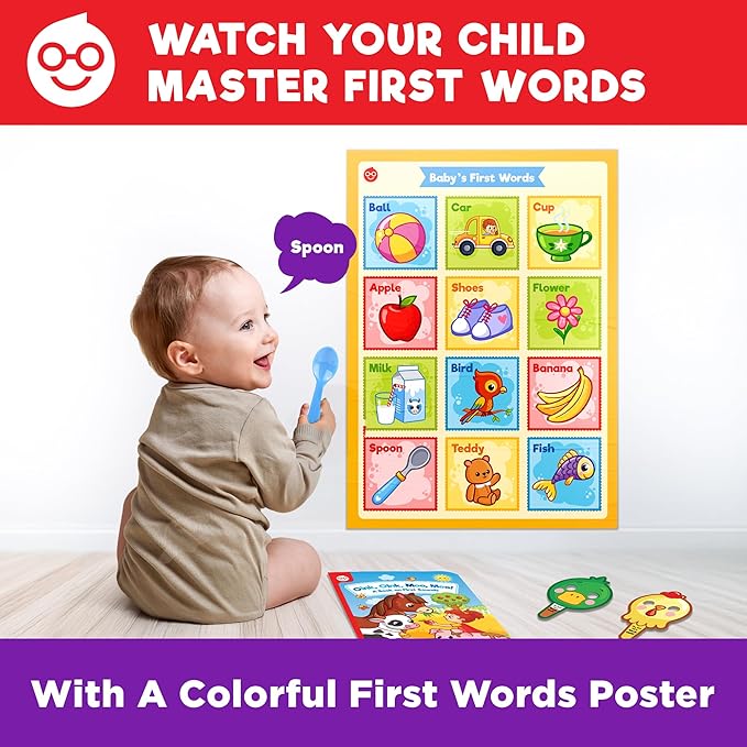 Doctor Jupiter Now I AM 1 | Educational Learning Toy for 1 Year Olds | Birthday Gift Ideas for Boys & Girls Ages 1+ | Preschool Learning Activities