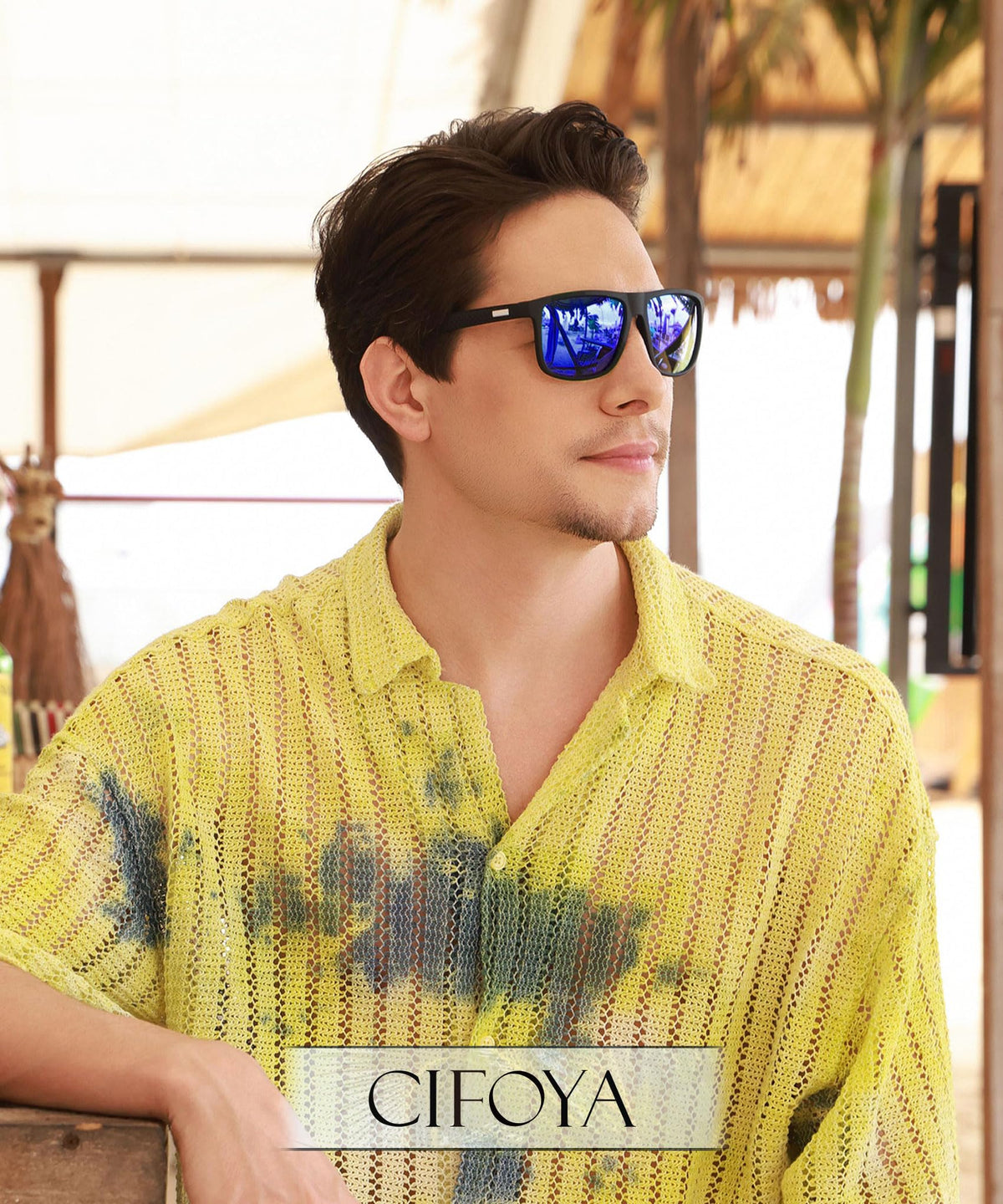 CIFOYA Sunglasses-Men Polarized Mens Sunglasses: Classic Women Sun Glasses UV Protection for Fishing Driving Golf