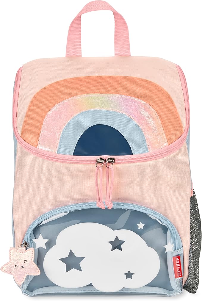 Skip Hop Sparks Kid's Backpack, Kindergarten Ages 3-4, Rainbow