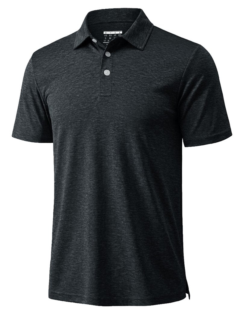 MAGCOMSEN Men's Polo Shirts Short Sleeve Quick Dry Moisture Wicking Collared Shirt Breathable Athletic Casual Golf Polos