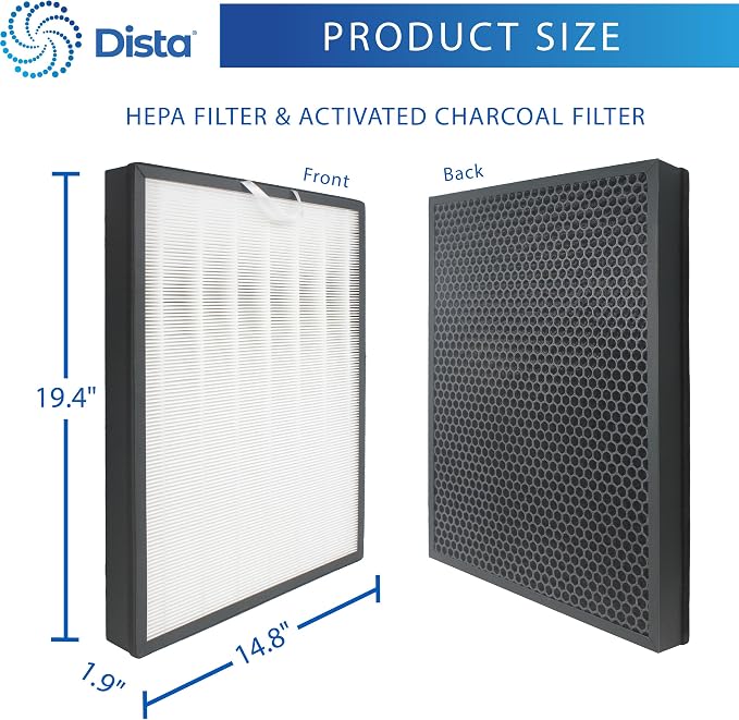 Dista Filter - True Hepa H13 Filter Compatible