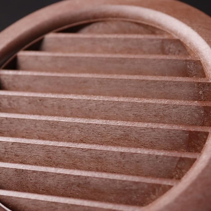 VENTS-US - 6" Brown Round Plastic Vent Cover -