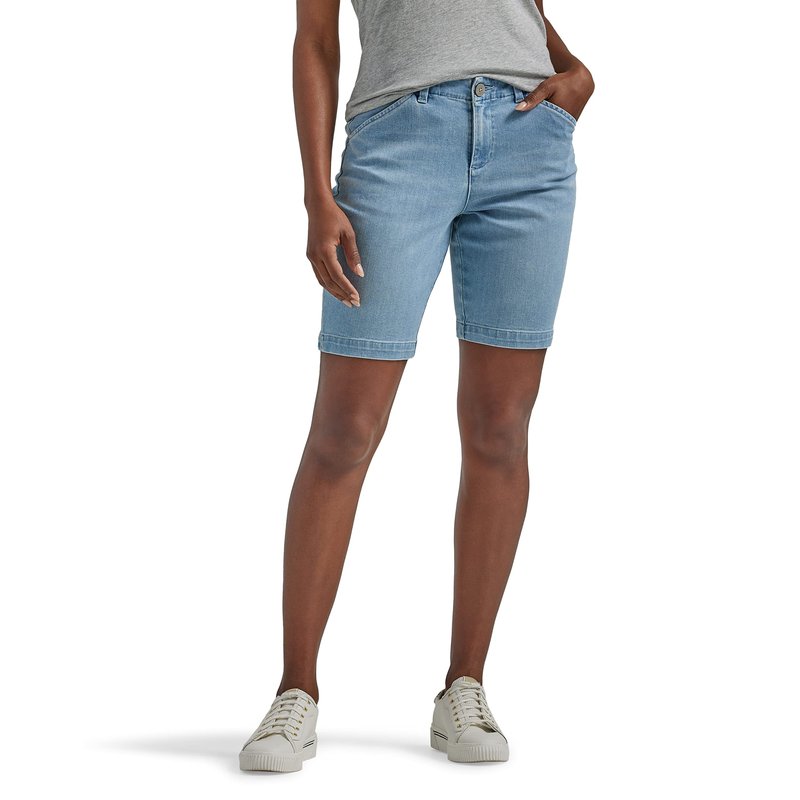 Lee Women's Legendary 9" Chino Bermuda Short Just in 14