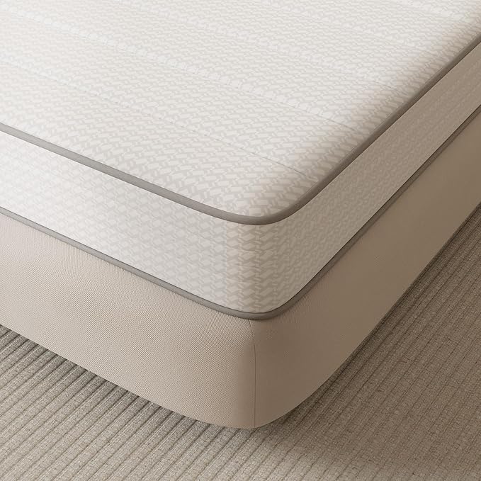 Novilla Twin Mattress, 8 Inch Twin Size Mattresses in a Box with Smarts™ Coil for Pressure Relief, Medium Plush Foam and Spring Hybrid Colchones with CertiPUR-US Certified for Kid for Kidss