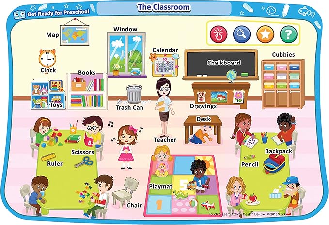VTech Touch and Learn Activity Desk Deluxe Expansion Pack - Get Ready for Preschool