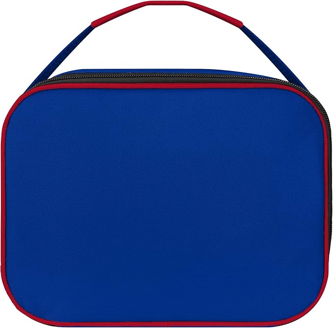 FOCO NFL Unisex-Adult Officially Licensed Wordmark Team Color Big Logo Football Zip Closure 7L Lunch Bag - New York Giants