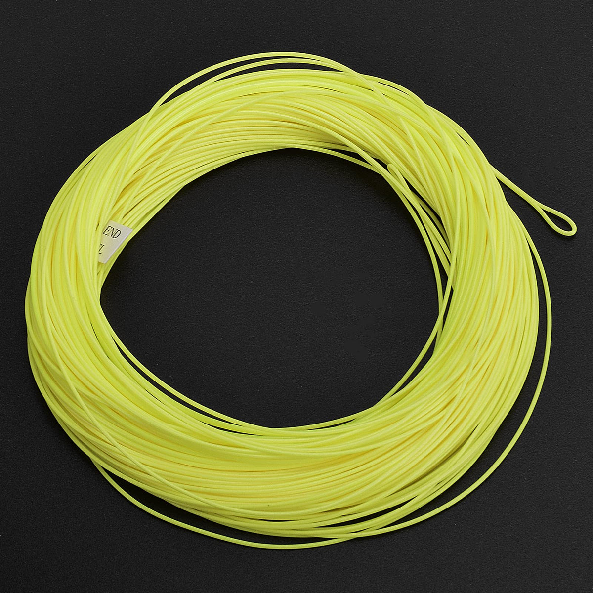 SF WF5F 100FT Fly Fishing Line Weight Forward Floating Fly Line for Fly Fishing Double Welded Loops Fluo Yellow